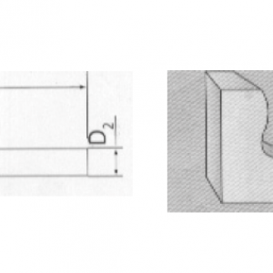 ALTON F06x06x16mm KARBÜR KALIPÇI FREZE