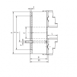 Harvest Döndürülebilir Önden Bağlantılı Torna Aynası 160x3