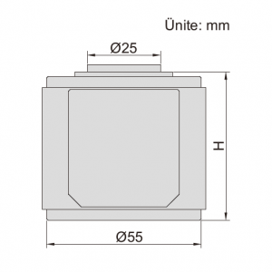 İNSİZE Takım Sıfırlama Aparatı 50mm