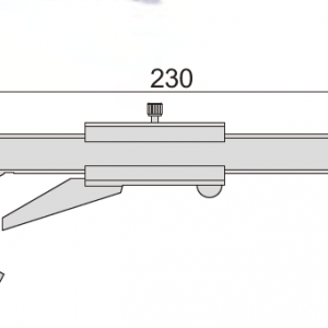 İNSİZE V Şekilli 3 Ağızlı Mekanik Kumpas Ø4-40mm