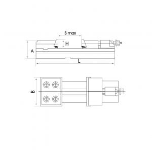 Krasnic 200mm MVN Süper HassasTezgah Mengenesi