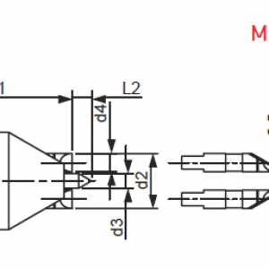 TEMAK MK4 Tırnaklı Punta Basma Çapı 15mm-30mm