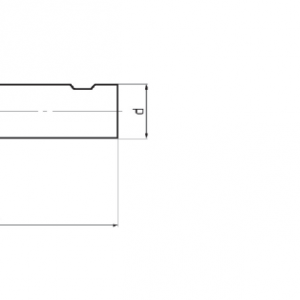 Narex 20x8 mm 60° KIRLANGIÇ FREZE DIN1833 B