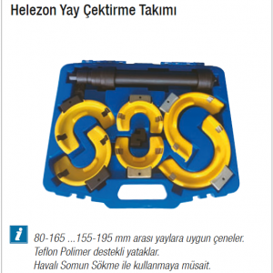 NT tools 15 PARÇA HELEZON YAY ÇEKTİRME TAKIMI