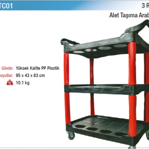 NT tools 3 RAFLI ALET TAŞIMA ÇANTASI