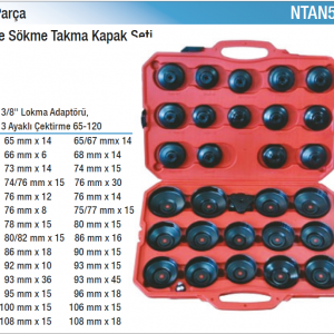 NT tools 30 PARÇA FİLTRE SÖKME TAKMA KAPAK SETİ