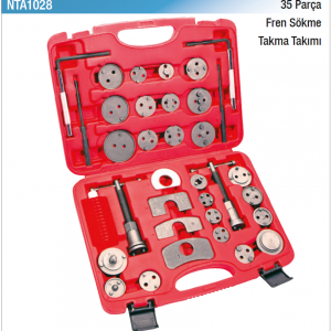 NT tools 35 PARÇA FREN SÖKME TAKMA TAKIMI