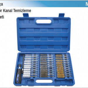 NT tools 38 PARÇA ENJEKTÖR KANAL TEMİZLEME FIRÇA SETİ