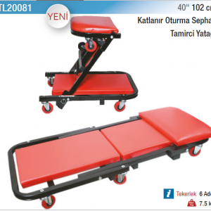 NT tools 40" 102cm KATLANIR OTURMA SEPHALI TAMİRCİ YATAĞI