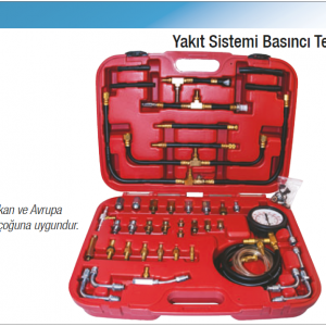 NT tools 45 PARÇA YAKIT SİSTEMİ BASINCI TEST CİHAZI