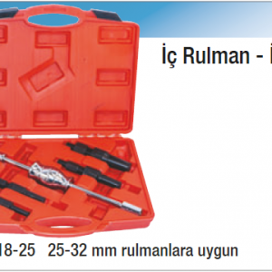 NT tools 5 PARÇA İÇ RULMAN-İÇ DİŞLİ SÖKME SETİ