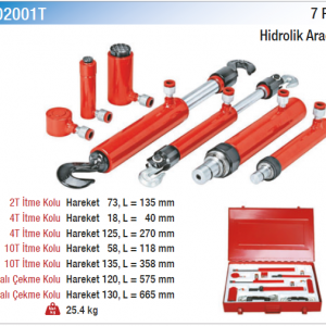 NT tools 7 PARÇA HİDROLİK ARAÇ KİTİ