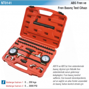 NT tools ABS FREN VE FREN BASINÇ TEST CİHAZI