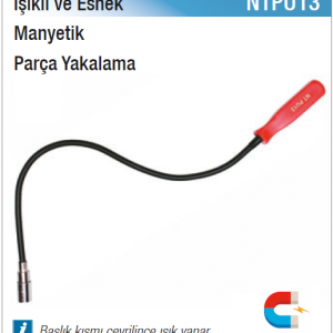 NT tools IŞIKLI VE ESNEK MANYETİK PARÇA YAKALAMA
