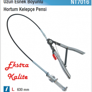 NT tools UZUN ESNEK BOYUNLU HORTUM KELEPÇE PENSİ