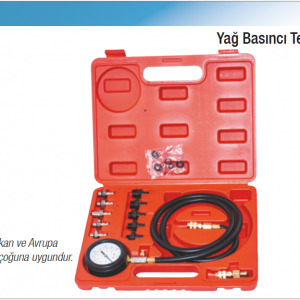 NT tools 13 PARÇA YAĞ BASINCI TEST CİHAZI