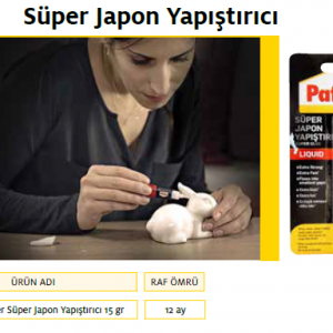 PATTEX PATTEX PRO POWER SÜPER JAPON YAPIŞTIRICISI 15 g
