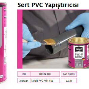 TANGİT SER PVC YAPIŞTIRICI KUTU 1 Kg FIRÇALI