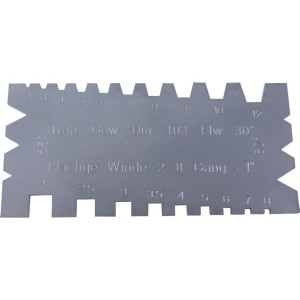 ERT 90x40mm Torna Kalem Mastarı