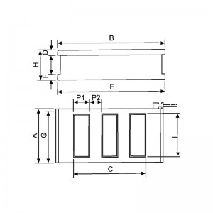 VERTEX 200x400mm Çok Kutuplu Elektromanyetik Tabla