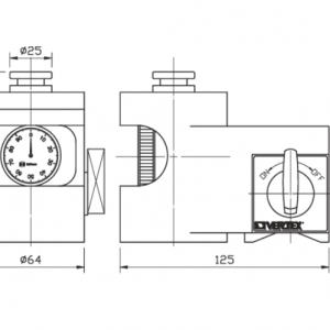 Vertex Manyetik Tabanlı Yükselik Hizalama 100mm