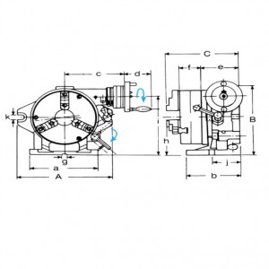 Vertex Yatay & Dikey Süper İndex Divizör CS-6